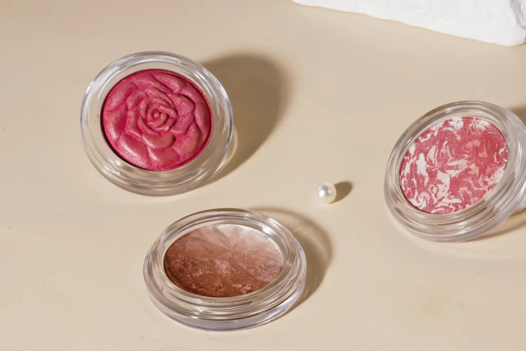 press powder blusher