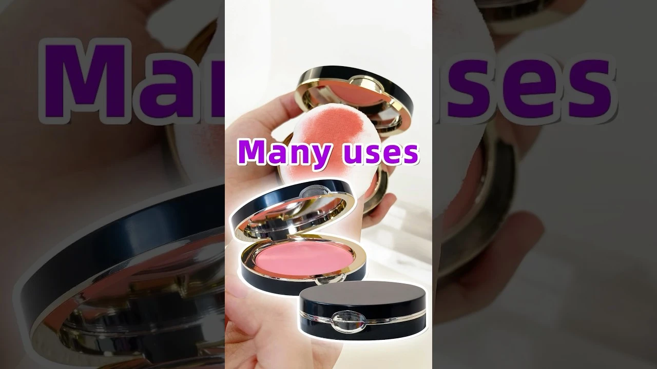 [Video] Custom Face Cosmetic Product: Blush Compact